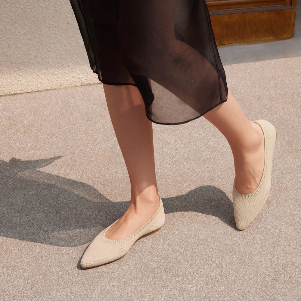 Vivaia Pointed-Toe Ballet Flats (Aria 5°)